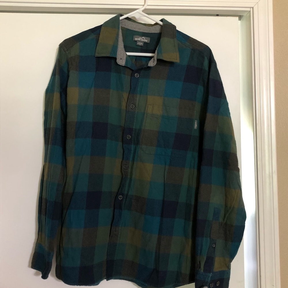 Men’s Buttondown Flannel Shirt